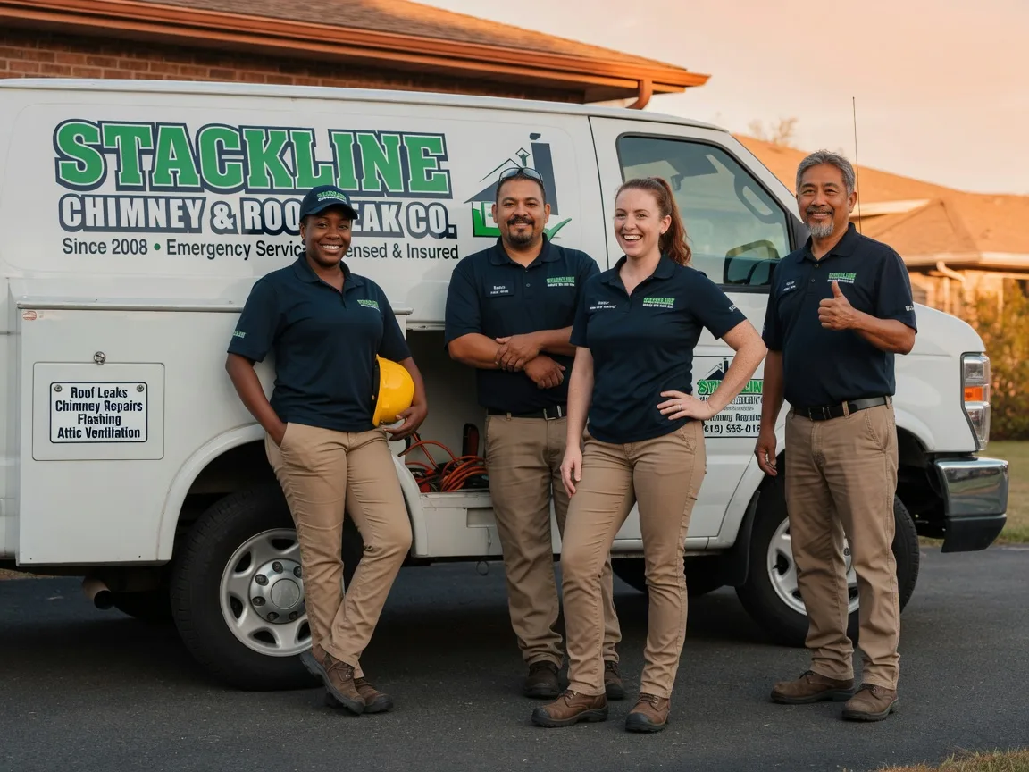 Chimney flashing repair company in Oconto, WI